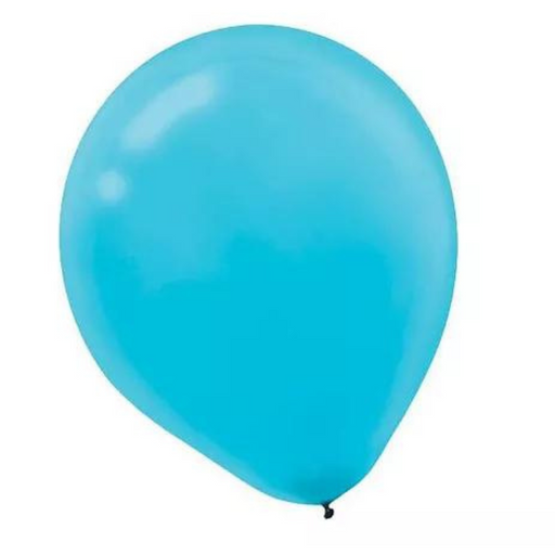 Latex Balloons 15CT Caribbean Blue 30cm 15pk