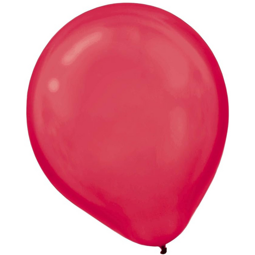 Latex Balloons Pearl 15CT Red 30cm 15pk