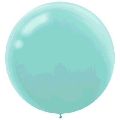 Latex Balloons Robin's Egg Blue 60cm 4pk