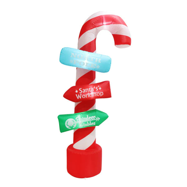 Airpower Candy Cane Sign Post 2.4M