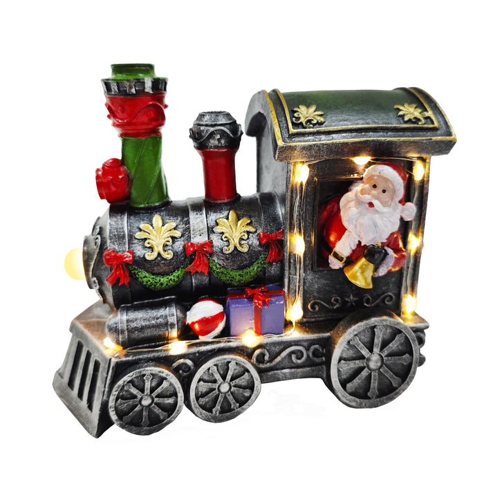 LED Musical Santa Train Engine USB