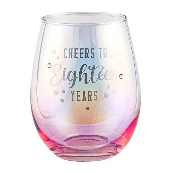 Ronis 18 Stemless Holographic Glass 560ml