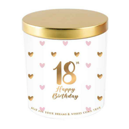 Ronis 18 Sweet Heart Candle Vanilla/Lavender 215gm 8x9cm