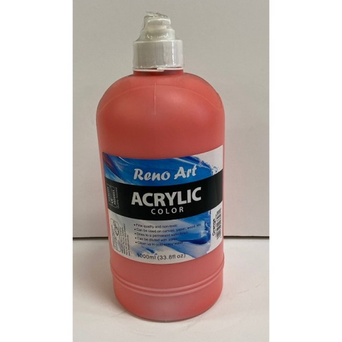 1L Acyrlic paint with pump Orange