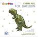 Foil Balloon AirZ TYRANNOSAURUS StandIng Decrotex