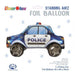 Foil Balloon AirZ POLICE CAR StandIng Decrotex