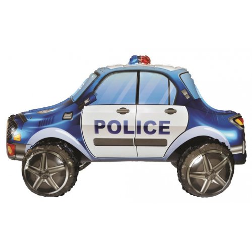 Foil Balloon AirZ POLICE CAR StandIng Decrotex