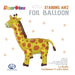 Foil Balloon AirZ Standing Giraffe