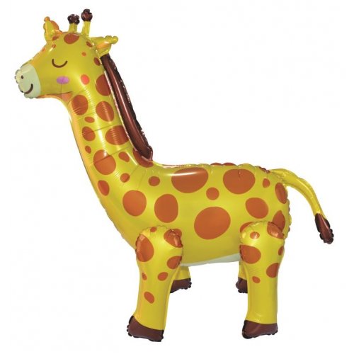 Foil Balloon AirZ Standing Giraffe