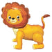 Standing Airz Lion Foil Balloon