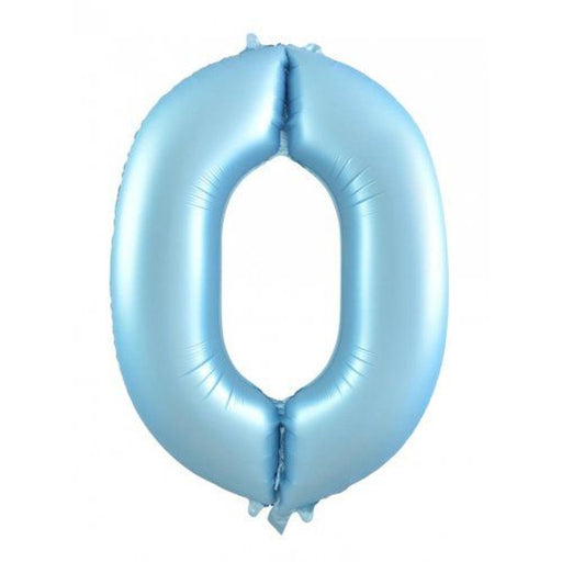 Decrotex Matt #0 Foil Balloon Pastel Blue 86cm