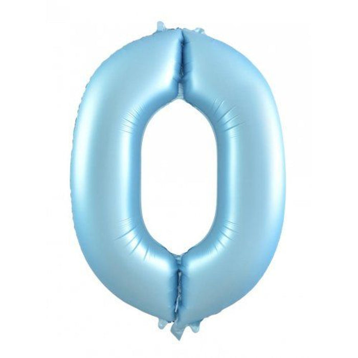 Decrotex Matt #0 Foil Balloon Pastel Blue 86cm