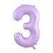 Decrotex Matt Lilac Balloon #3 86cm