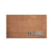 Doormat PVC Coir Stainless Steel HOME 45x75cm