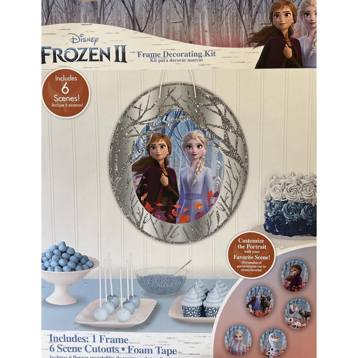 Frozen 2 Decorating Kit Glittered 7pk