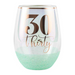 Ronis 30 Glitter Stemless Green 600ml