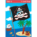 Pirate Party Folded Loot Bags 8pk