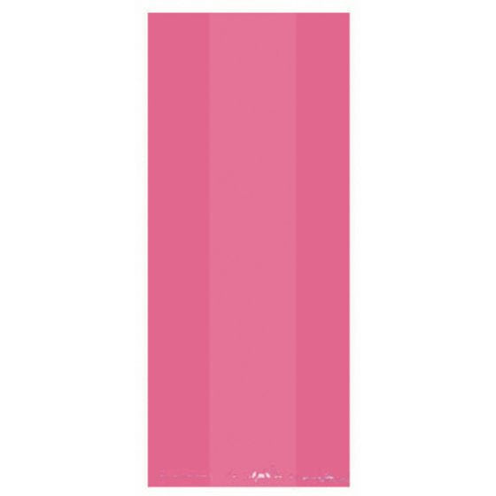 Cello Party Bags Small Bright Pink 25pk