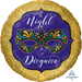 Foil Balloon Standard Holographic A Night in Disguise Mardi Gras S55 45cm