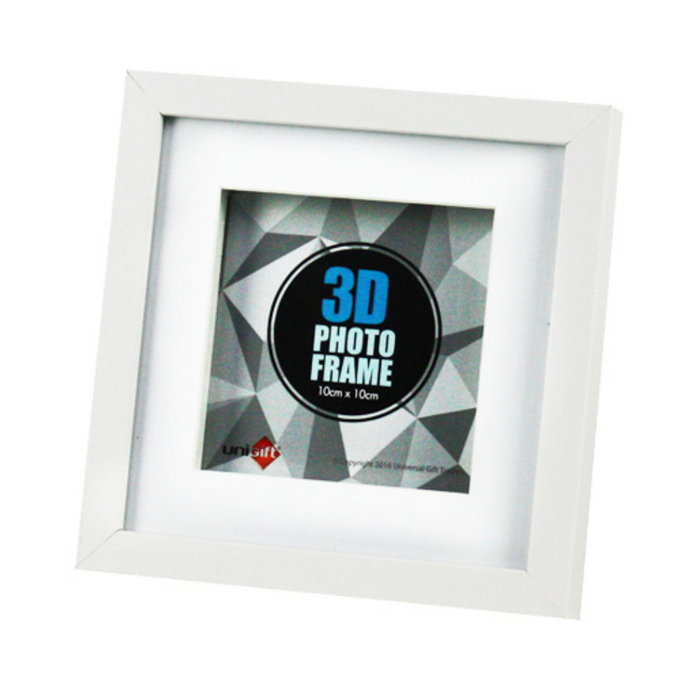 Ronis 3D Frame 15x15cm 10x10cm White