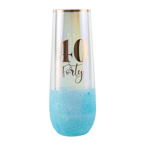 Ronis 40 Glitterati Colour Stemless Champagne 16cm 180ml