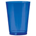 Plastic Tumblers Big Party Pack Bright Royal Blue 266ml 72pk