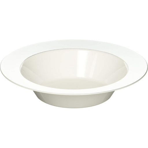 Premium Clear Bowls with Silver Border 354ml 10pk