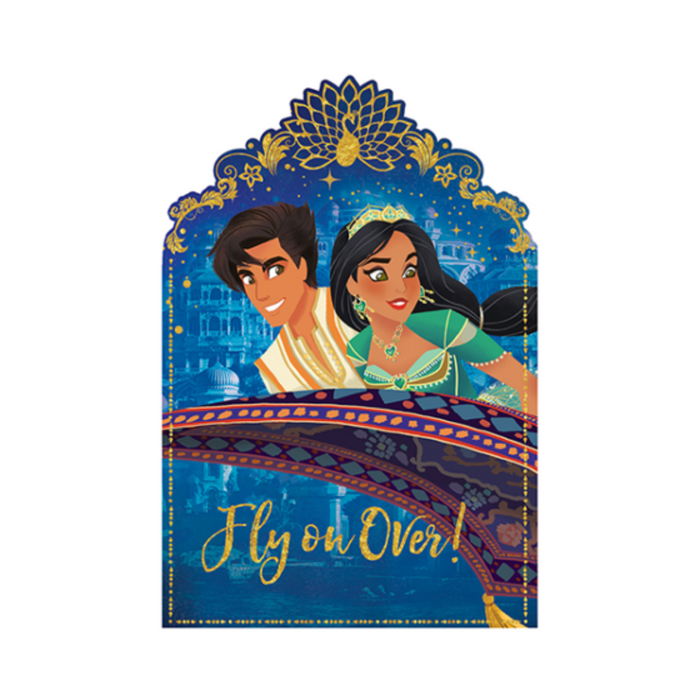 Aladdin Postcard Invitations 8pk