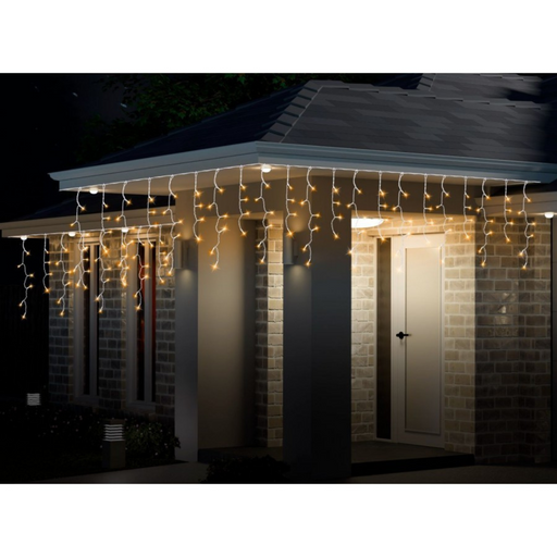 Ronis 500 LED Icicle Lights Tub Vintage Gold