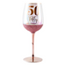 Ronis 50 Glitterati Wine Glass Pink 430ml