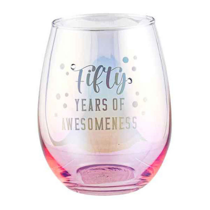 Ronis 50 Stemless Holographic Glass 560ml