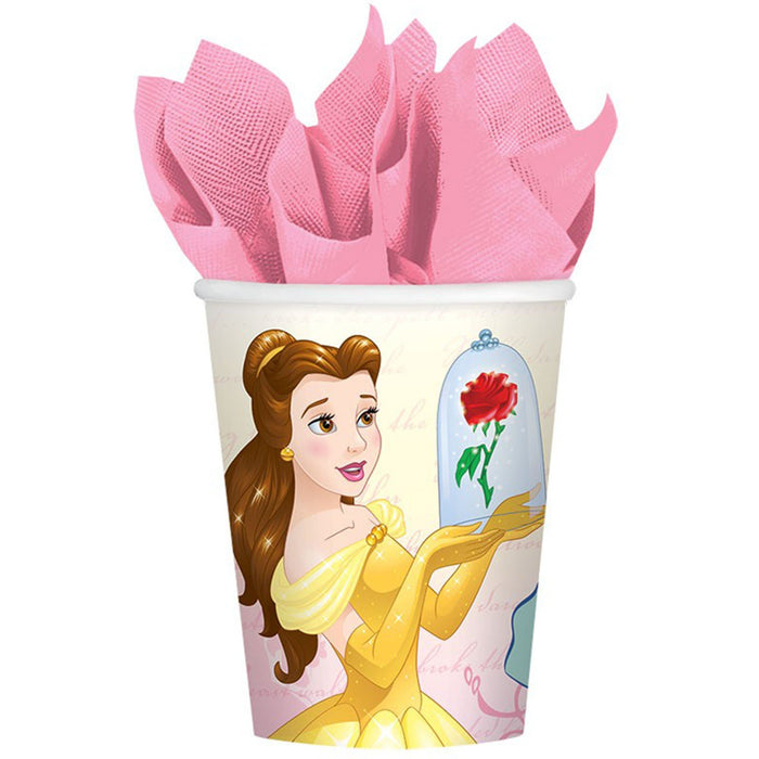 Beauty and the Beast Cups 266ml 8pk