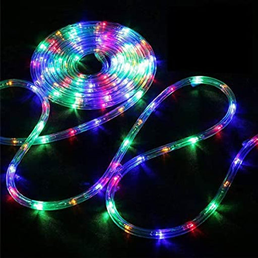 LED Rope Light Flash Multi 20m