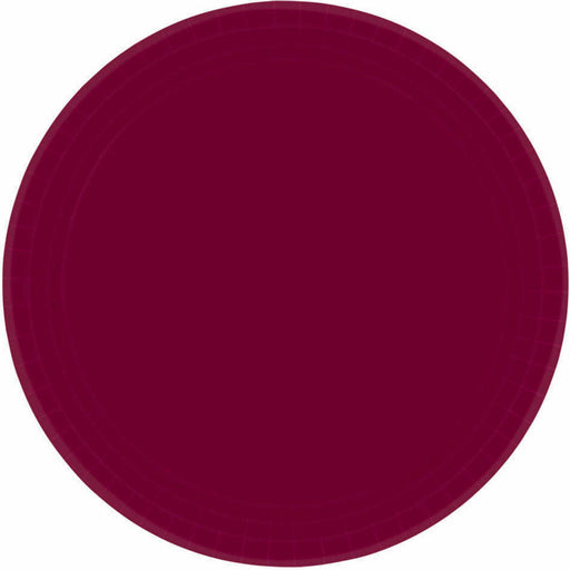 Paper Plates Round Berry 26cm 20pk