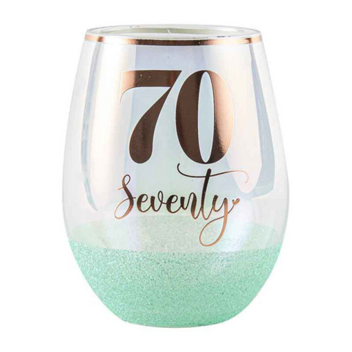 Ronis 70 Glitter Stemless Green 600ml