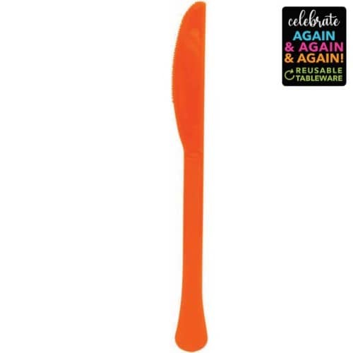 Premium Knives Orange Extra Heavy Weight 20pk