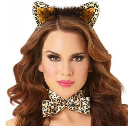 Leopard Deluxe Bowtie