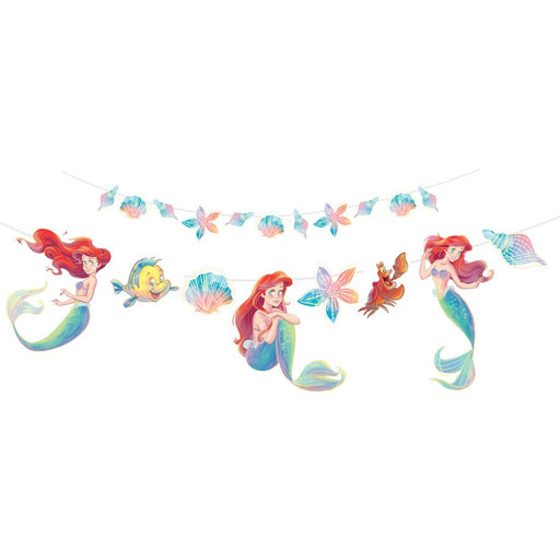 The Little Mermaid Garland Banner 2pk