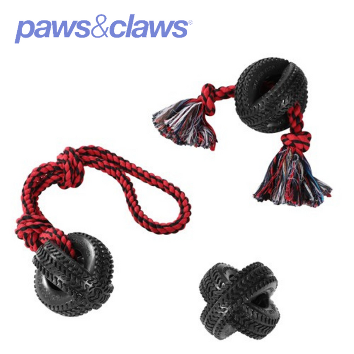 4-WAY TPR Tyre Double Tugger Rope 40x9.5cm