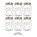 Kilner Genuine Preserve Jar Set of 6 500ml