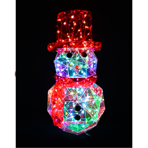 LED Dreamlight Snowman 40cm