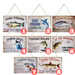 Fishing Signs Wood Signs Assorted Designs