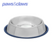 Stainless Steel Pet Bowl Blue Anti-Skid 1.5L