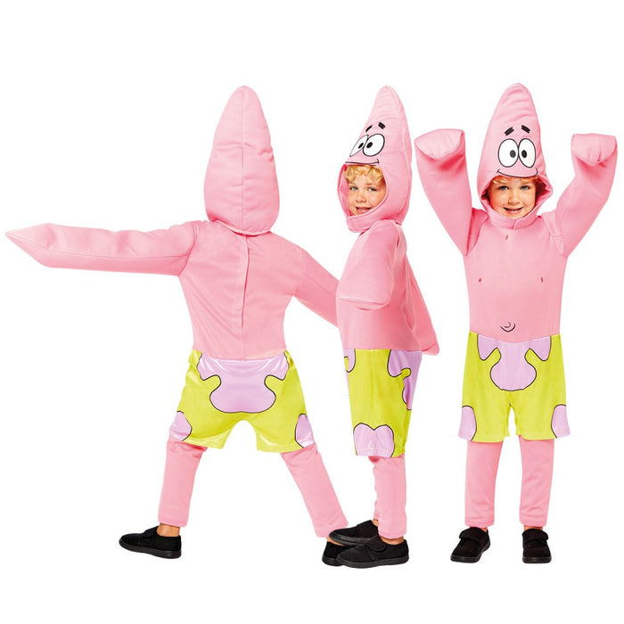 Costume SpongeBob Patrick Boys 3-4 Years