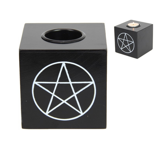 9X9Cm Square Pentagram Candle Holder
