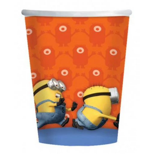 Minions Paper Cups 266ml 8pk