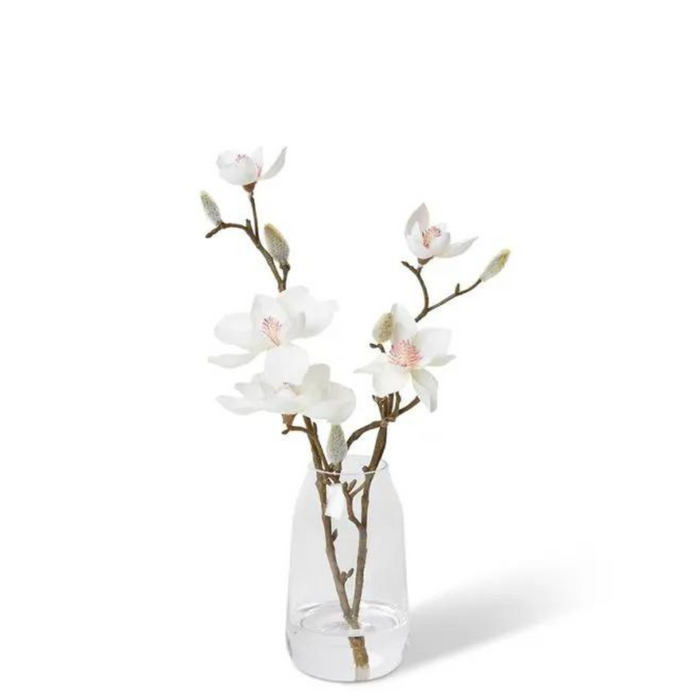 Mini Magnolia-Harnan Vase White 17x10x34cm