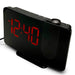 Ronis Adras Projector FM Radio USB Charging Digital Alarm Clock 15x10x4cm 2 Asstd