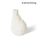 Ronis Alwyn Vase White 10x9x16cm