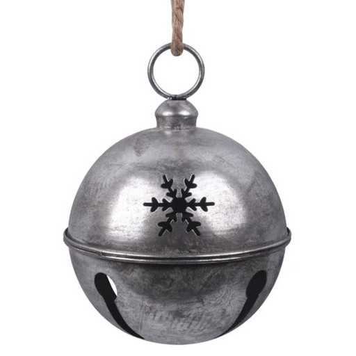 Ronis Antique Silver Metal Bell 24cm